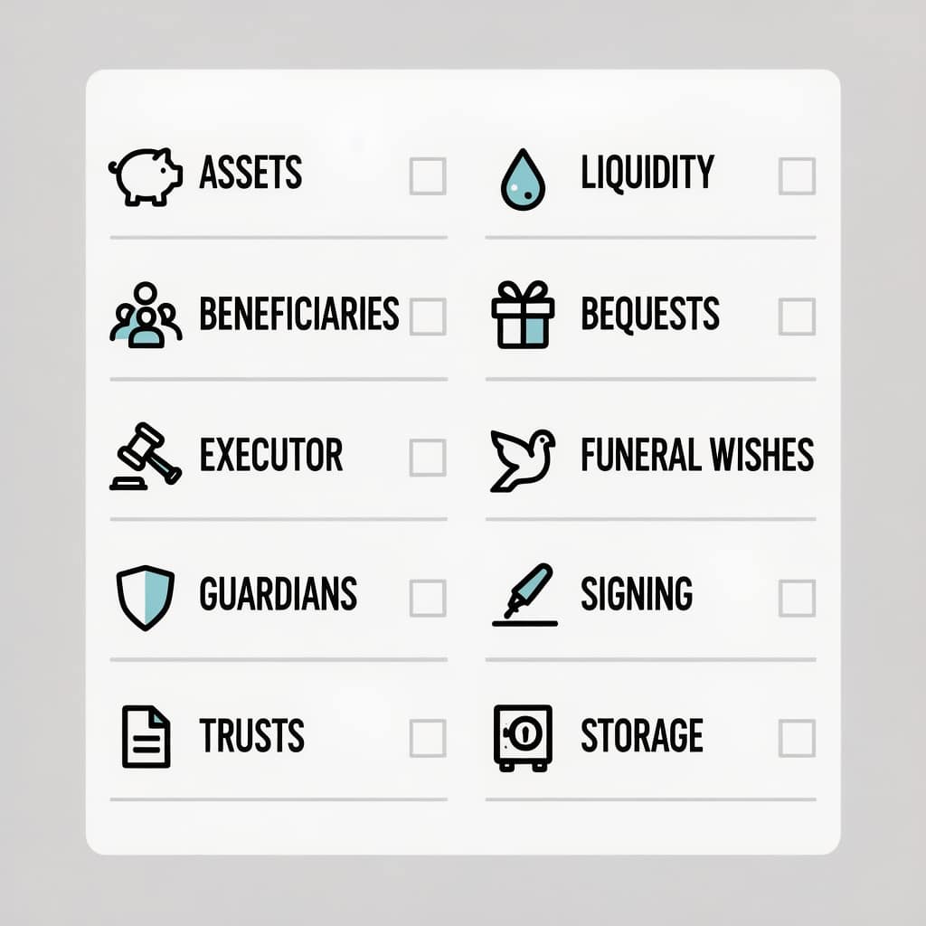 Valid Will South Africa Checklist Valid will South Africa checklist with steps to follow and signing requirements