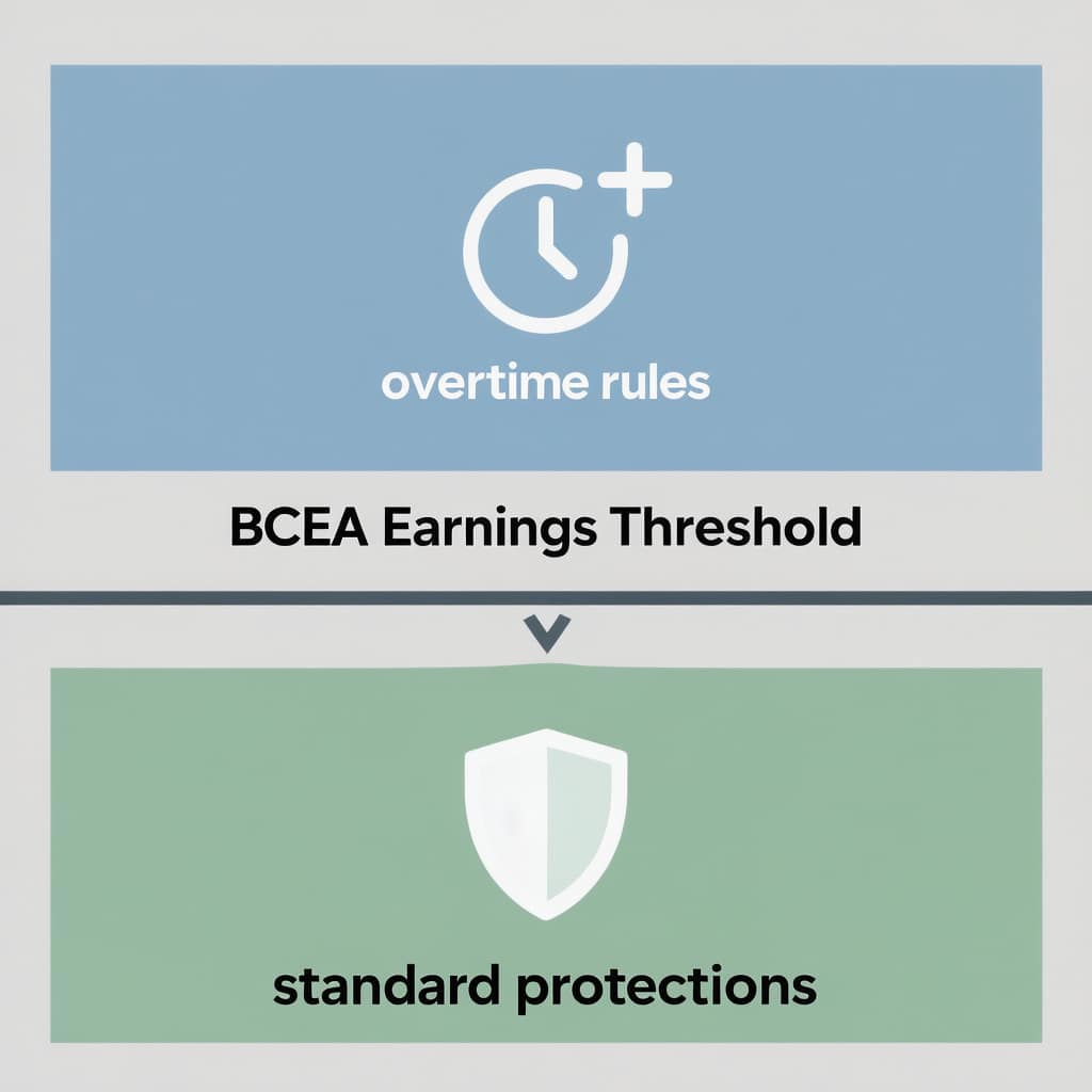 Understanding the BCEA Threshold Illustration showing the relationship between BCEA threshold and hours rules