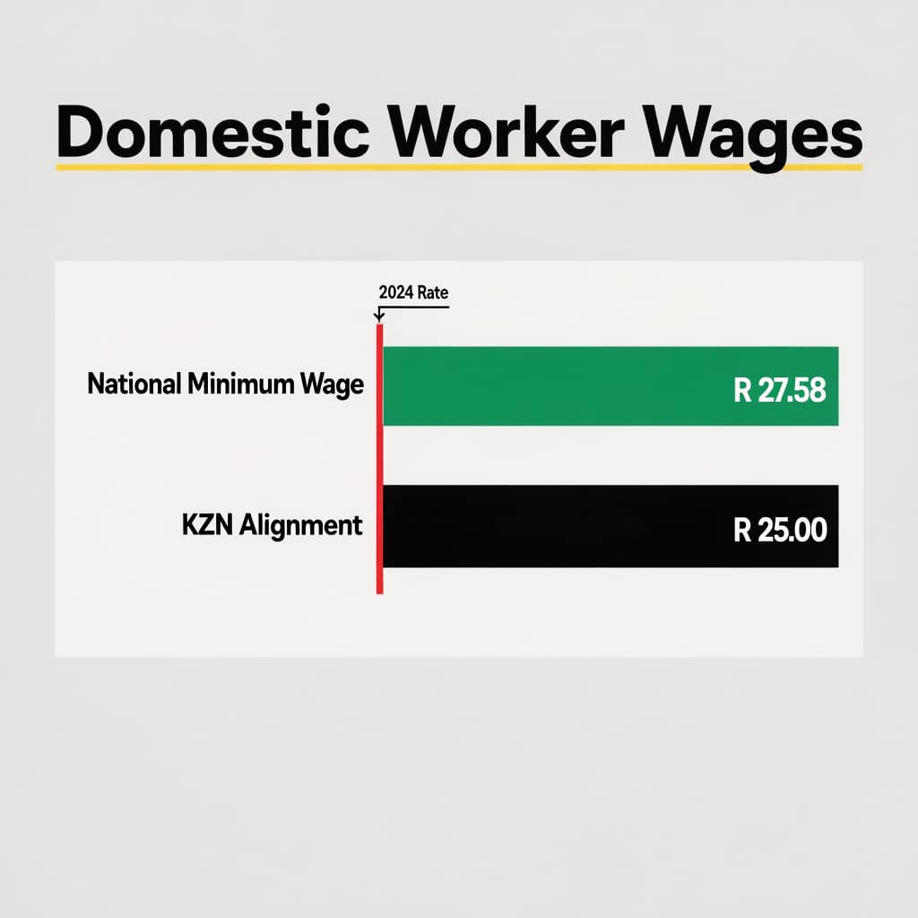 Minimum Wage for Domestic Workers KZN KZN domestic worker minimum wage aligned with the national minimum wage