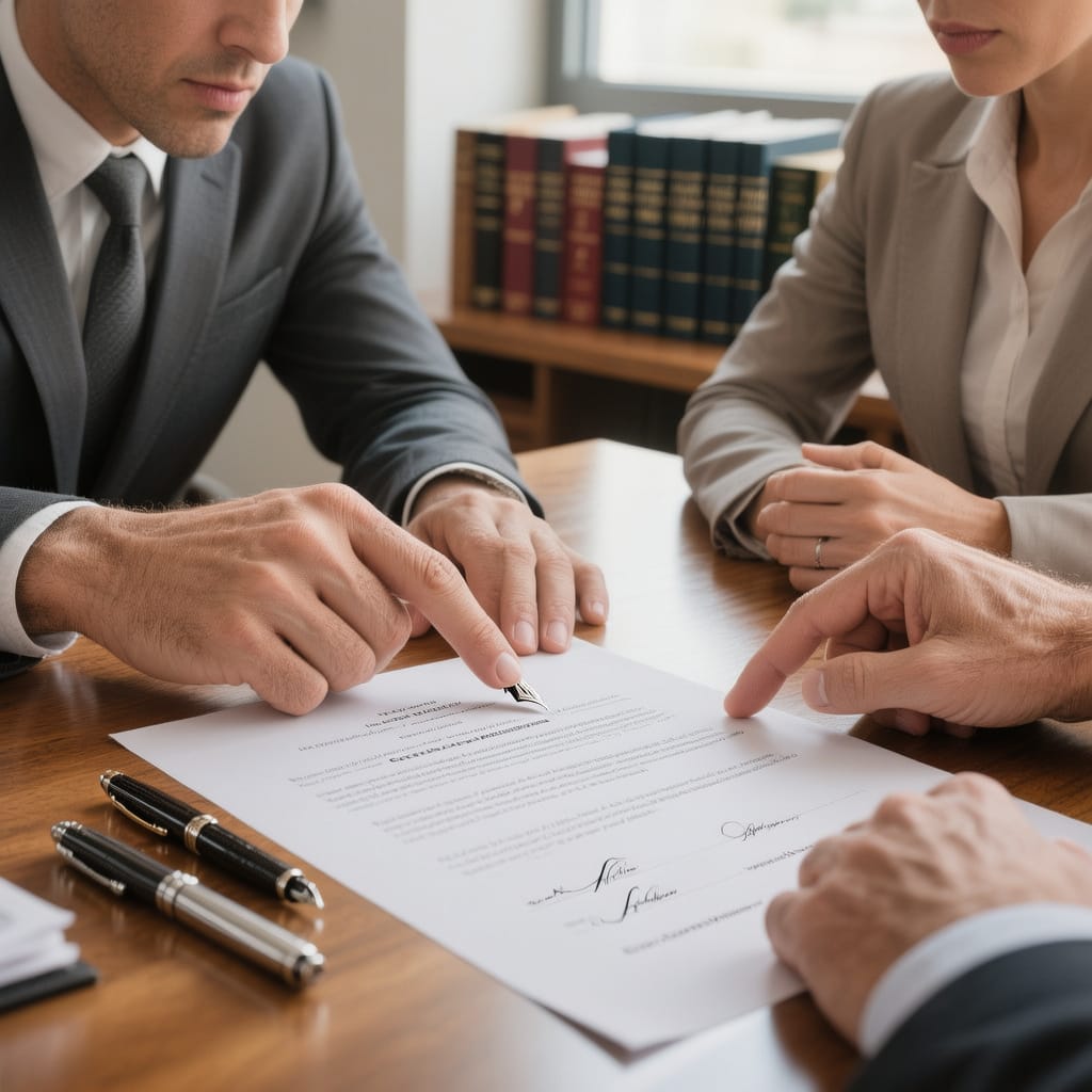 Attorney explaining how to draft a valid will South Africa to a client at a desk